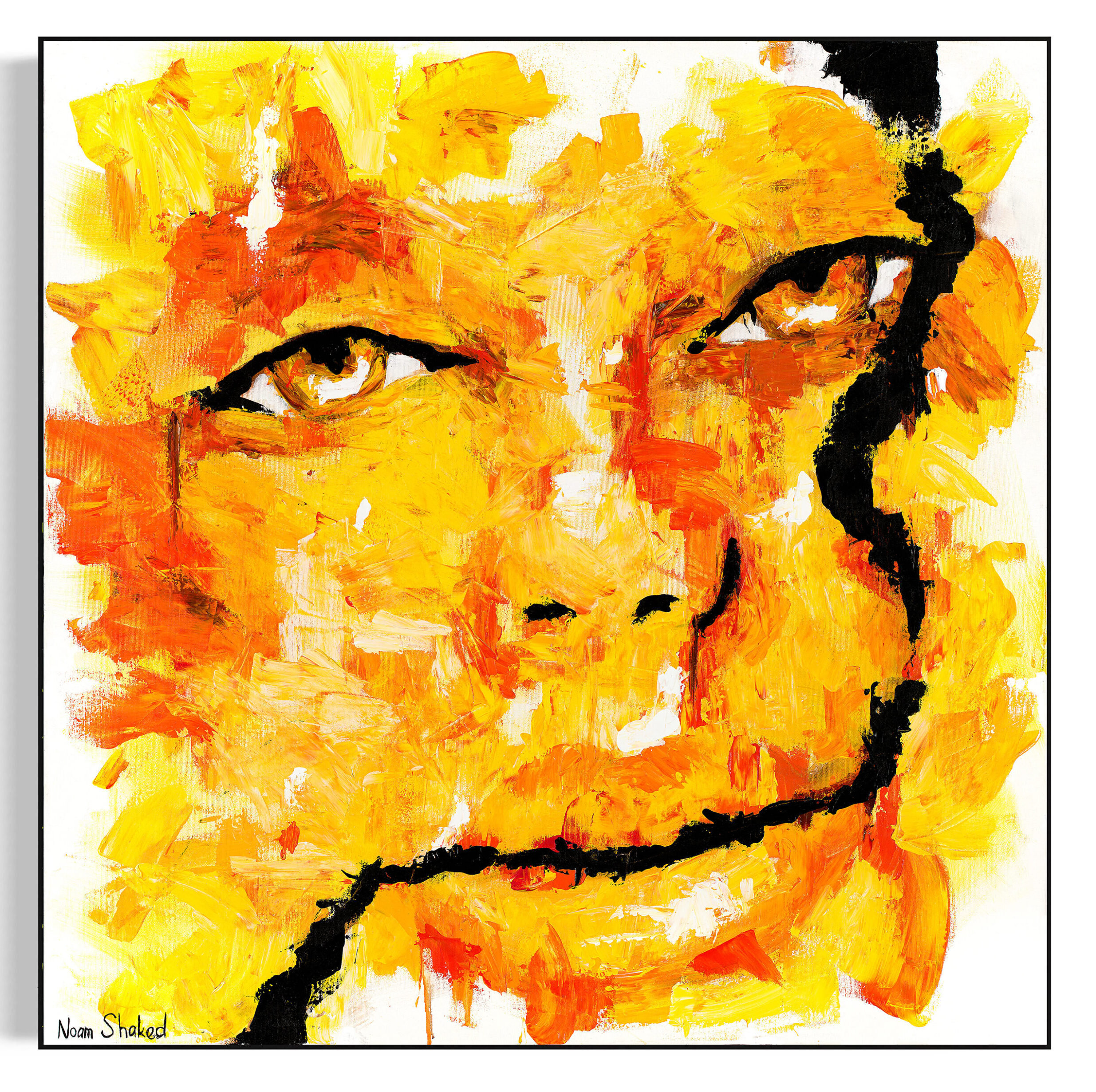 face-abstract-yellow-painting-print-noam-shaked